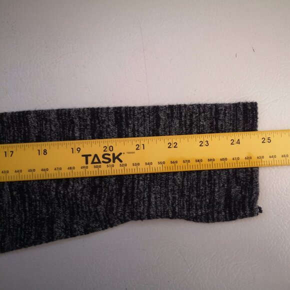 Gap Ladies Size Medium Long Sleeve Lightweight Navy & Grey Tweed Dress - Picture 6 of 7